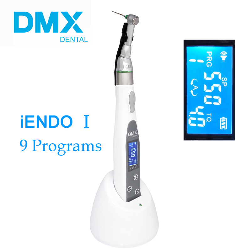 DMX iENDO-Ⅰ 16:1 Dental LED Wireless Endodontic Endo Motor Contra Angle Root Canal Treatment