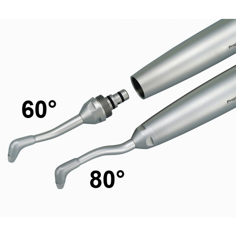 Prophy Mate Neo Dental Easy Detachable 60˚ and 80˚ Nozzles Replacement Head Fit NSK