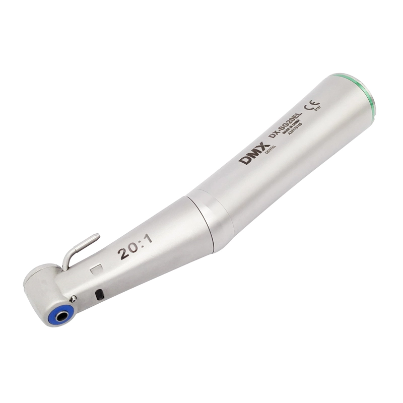 DMX DX-SG20EL E-Generator LED Light Dental Implant 20:1 Reduction Contra Angle Handpiece