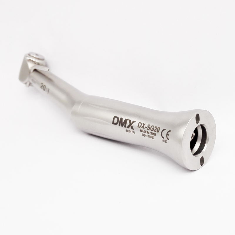 DMX-DENTAL DX-SG20 Dental 20:1 Reduction Implant Low Speed Contra Angle Handpiece
