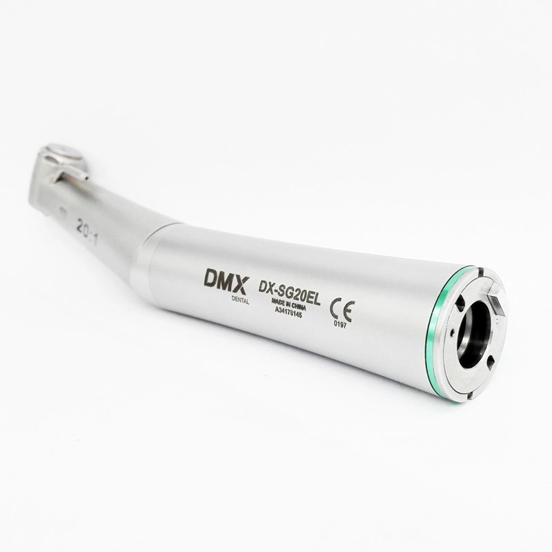 DMX DX-SG20EL E-Generator LED Light Dental Implant 20:1 Reduction Contra Angle Handpiece