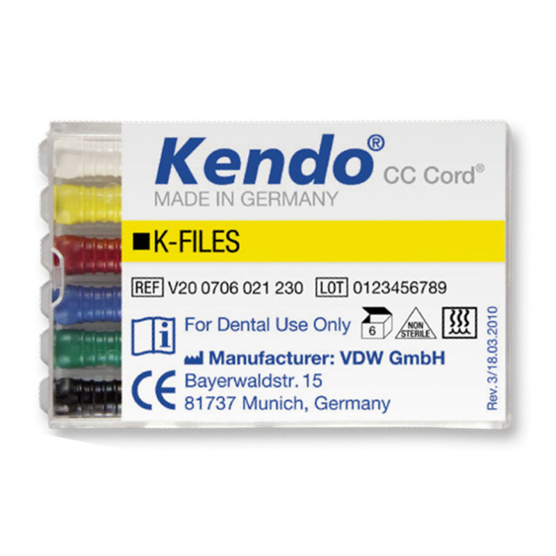 VDW Kendo Dental Root Canal Endodontic K-Files