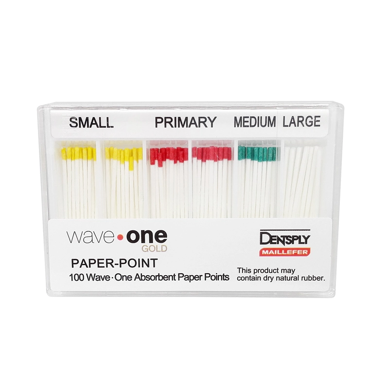 DENTSPLY Wave one Gold Dental Absorbent Paper Points Small / Primary / Large
