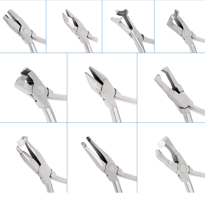 Dental Orthodontics Instruments Range of Dental Accessories Separating Pliers Cutters Removers