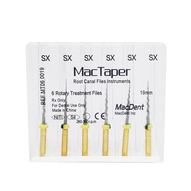 MacDent MacTaper Dental Universal Rotary Root Canal Shaping Finishing Engine Files Protaper Files