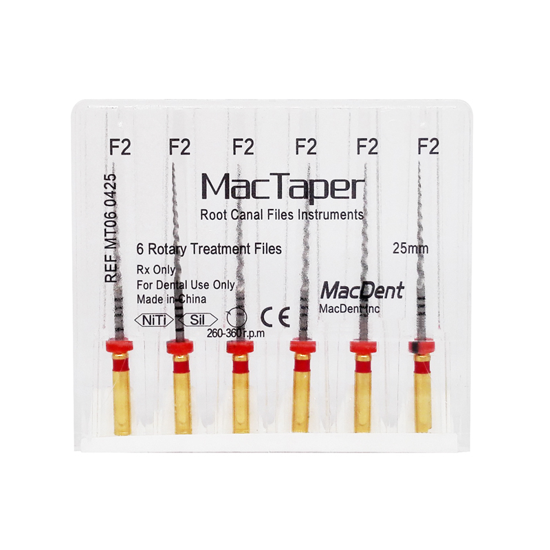 MacDent MacTaper Dental Universal Rotary Root Canal Shaping Finishing Engine Files Protaper Files