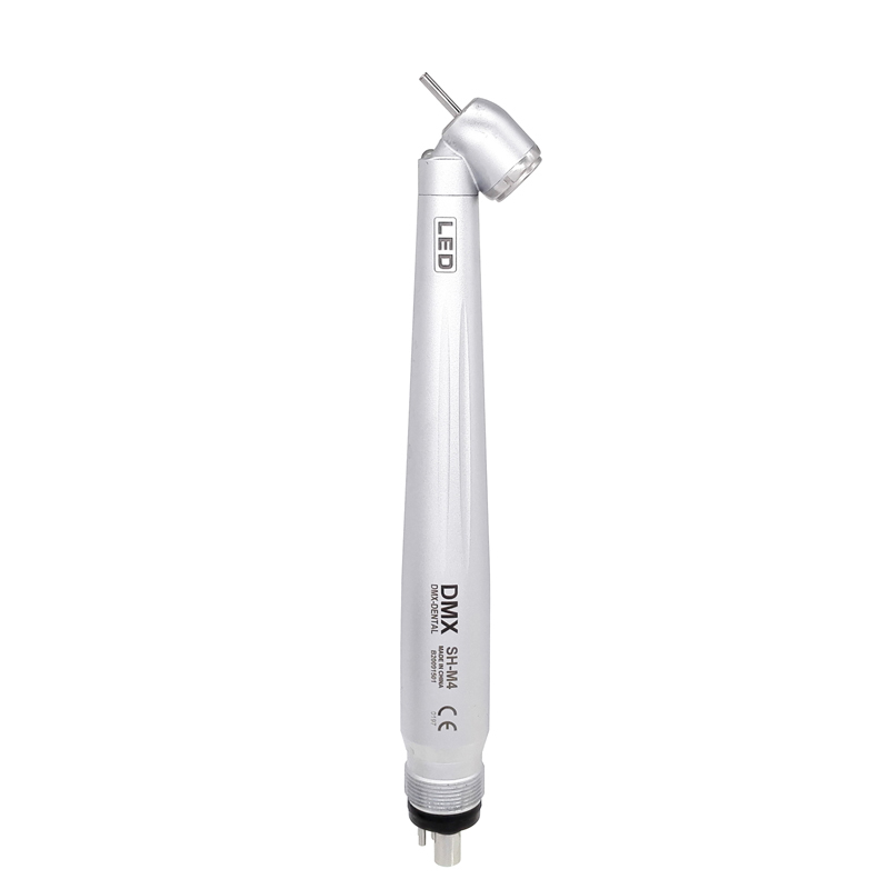 DMX-DENTAL SH B2/M4 Dental E-generator LED 45 Degree Angle Surgical High Speed Air Turbine Handpiece