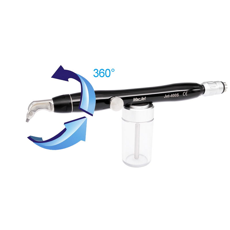 MacDent Jet-400S Dental Sandblaster Prophy Polisher Air Flow Cooling System Autoclavable Kit