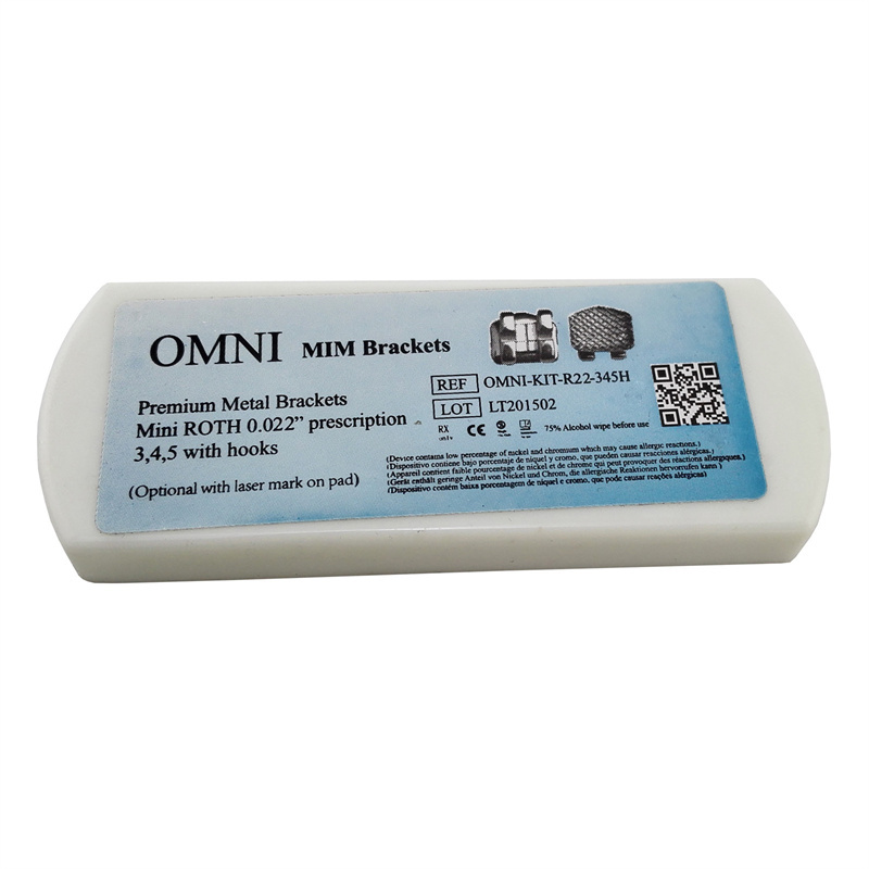 OMNI Dental Orthodontic Metal Bracket Brace