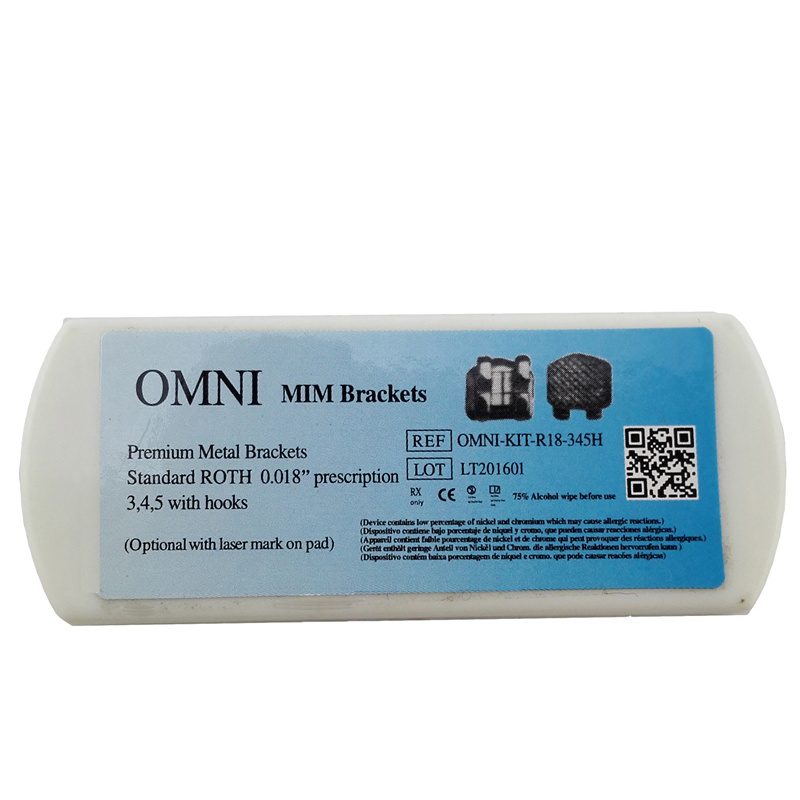 OMNI Dental Orthodontic Metal Bracket Brace