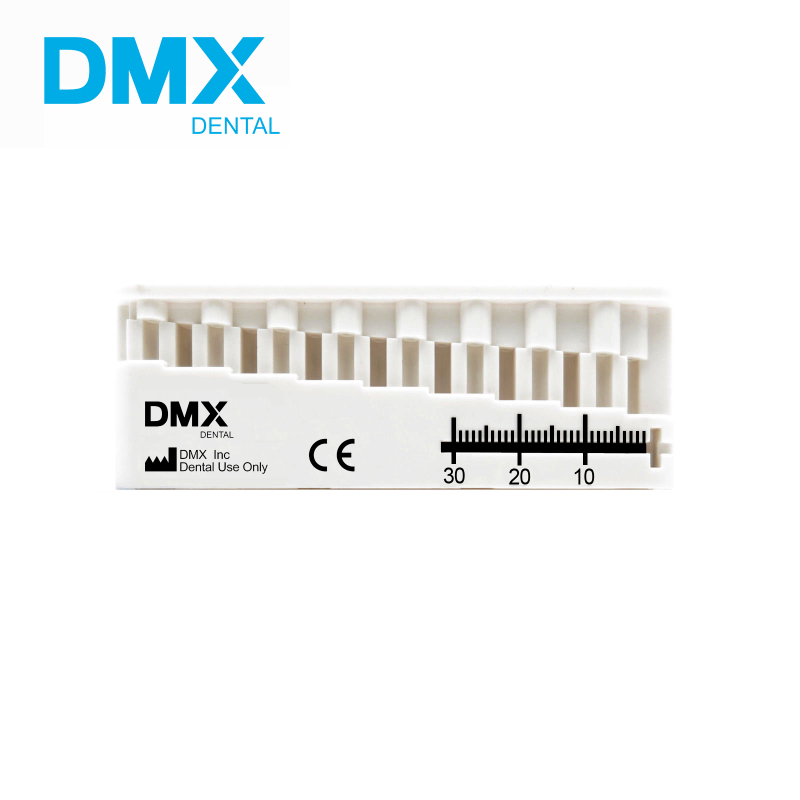 DMX Dental Mini Endo Measuring Autoclavable Endodontic Block Files Dentist Ruler