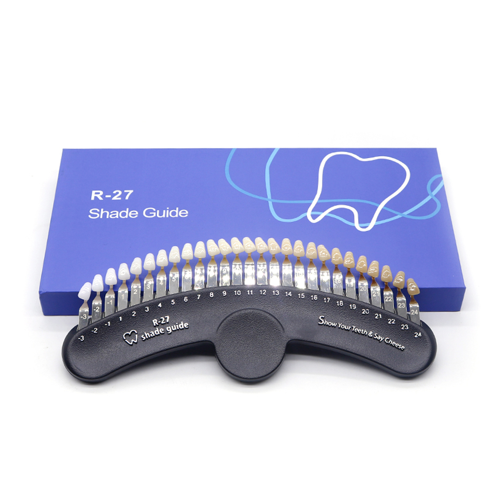 R-27 Dental 3D Shade Guide For Teeth Shade Comparison