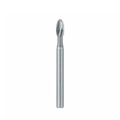 DMXDENT FG 7406 Dental Carbide Trimming & Finishing Flame Burs For High Speed Handpiece