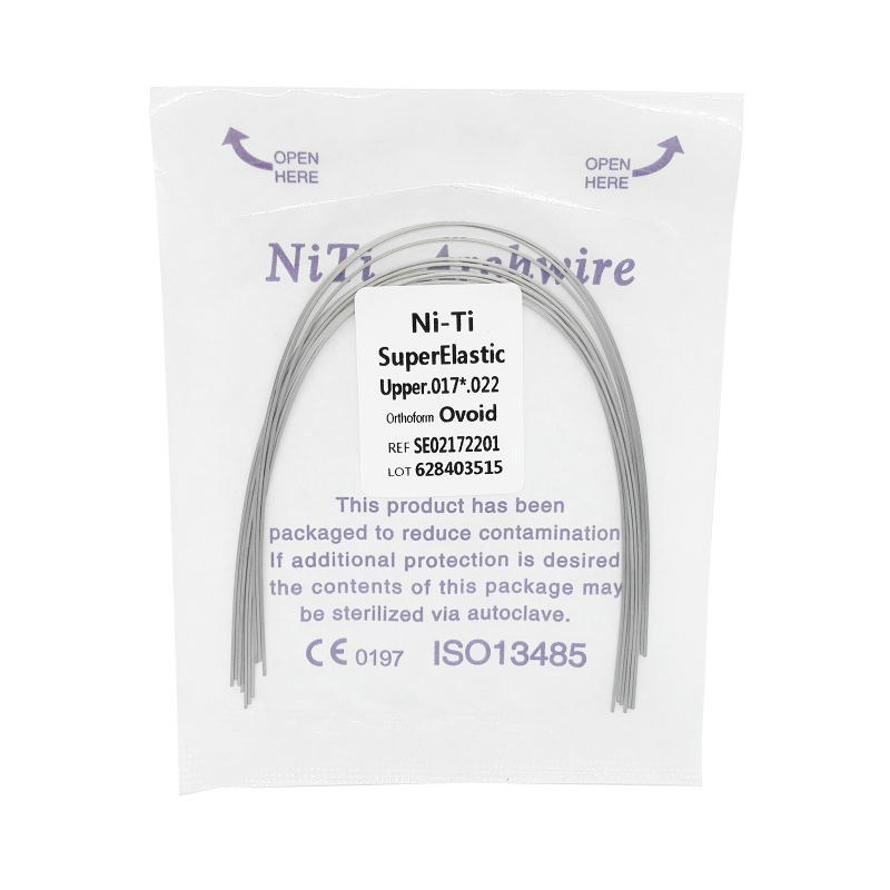 Dental Orthodontic Super Elastic Niti Square Form Arch Wires