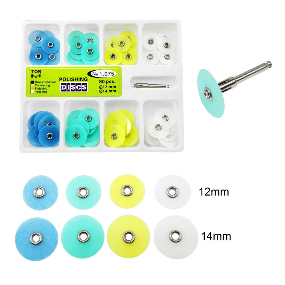 Juego De Mandril De Tiras De Pulido De Discos Dentales De Ac | Cuotas
