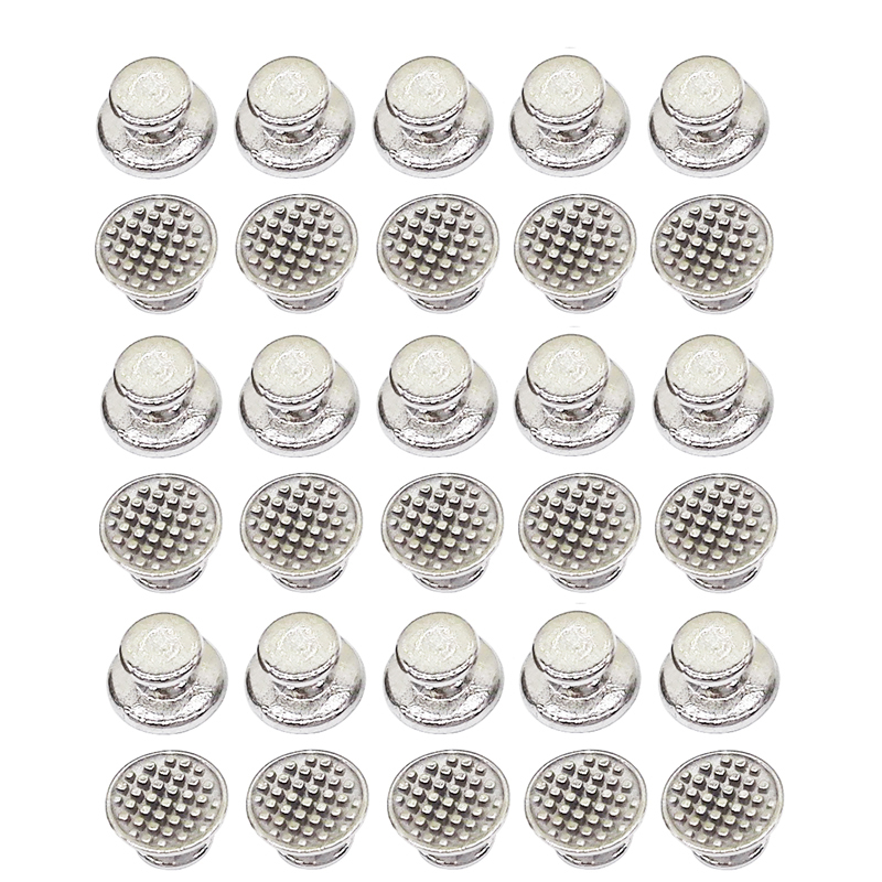 Dental Orthodontic Lingual Button Bondable Round Base Direct Eyelets