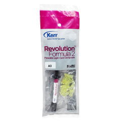 `Kerr Revolution Formula 2 Flowable Light Cure Dental Composite Syringe 2 Gm