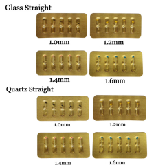 Dental Quartz Glass Straight Fiber Post Resin 1.0/1.2/1.4/1.6mm Endodontic