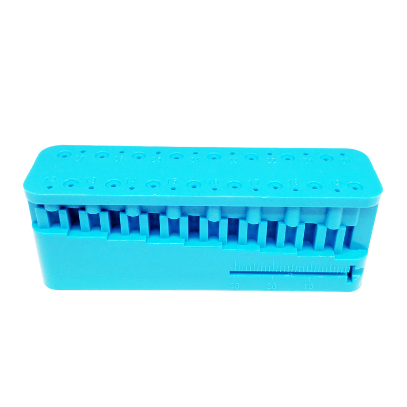 Dental Measuring Block Endodontic File Ruler Autoclavable Tools Type D