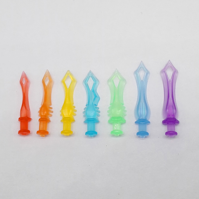 Dental Diamond Protective Wedges Colorful Plastic Wedge Self Adative Wedges