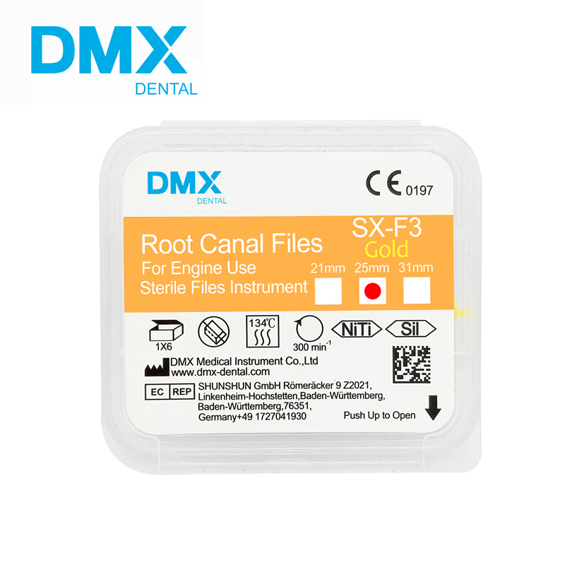 DMX Dental Endo NITI Gold Taper Engine Rotary Root Canal File