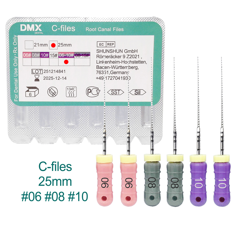 DMX-Dental Dental Endodontics C Files Hand Use File for Root Canal