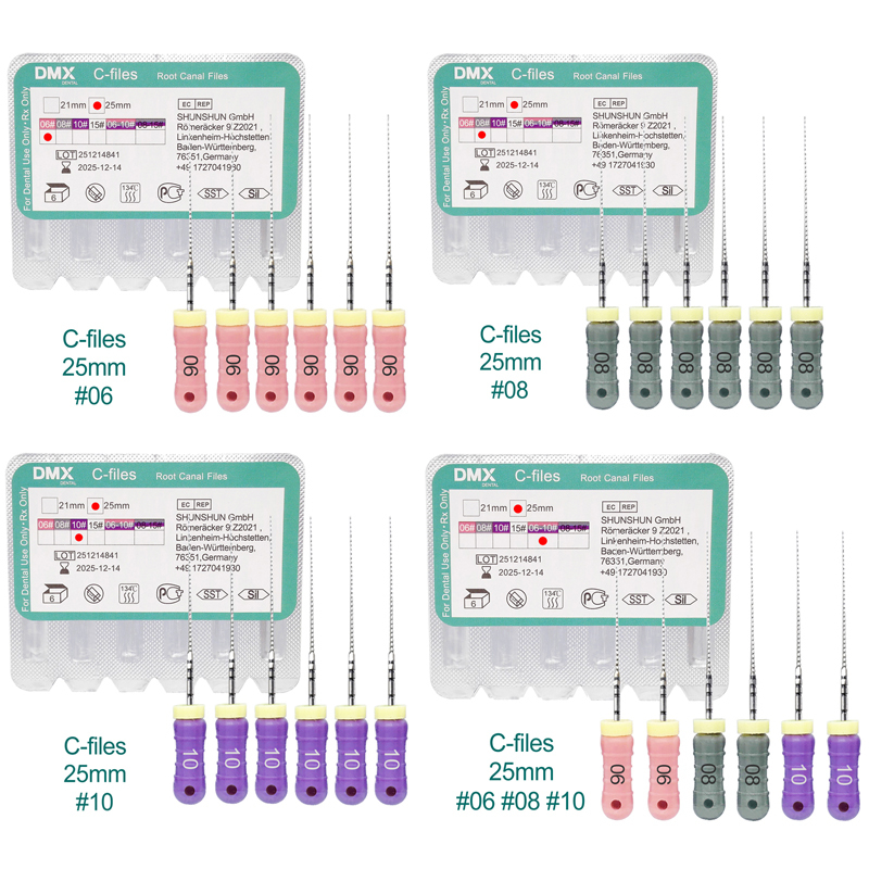 DMX-Dental Dental Endodontics C Files Hand Use File for Root Canal