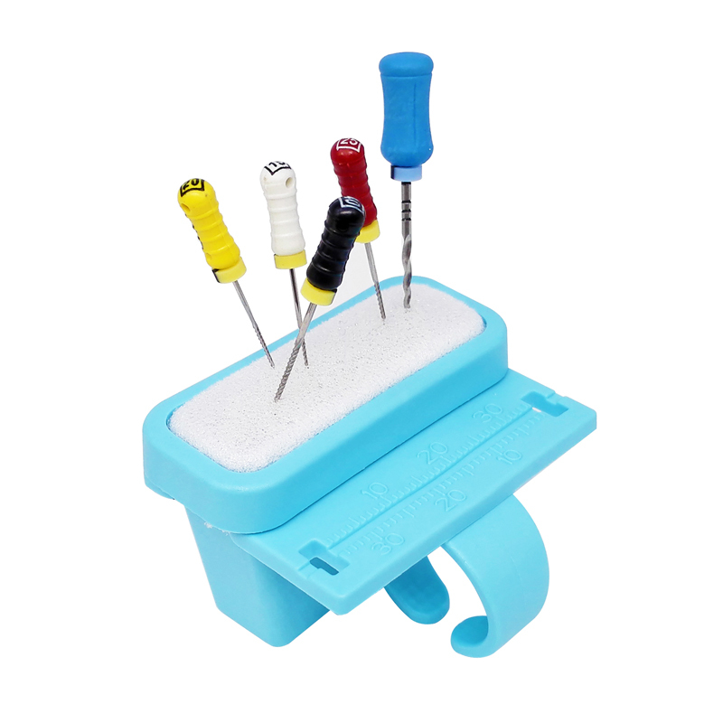 Dental Endodontic Finger Ring File Holder Ruler