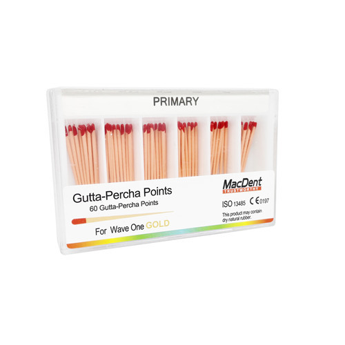 MacDent Dental Gutta Percha Points Refills Endodontic Root Canal for WAVEONE Gold