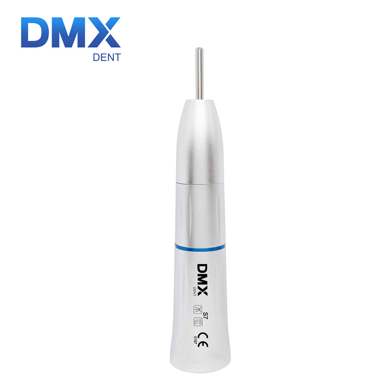 DMXDENT Dental Slow Low Speed Handpieces Air Motor Straight Nose Contra Angle Kit Set