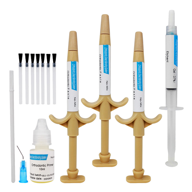 Dental Orthodontic Direct Paste Adhesive Bonding Self Curing Composite Resin Kit