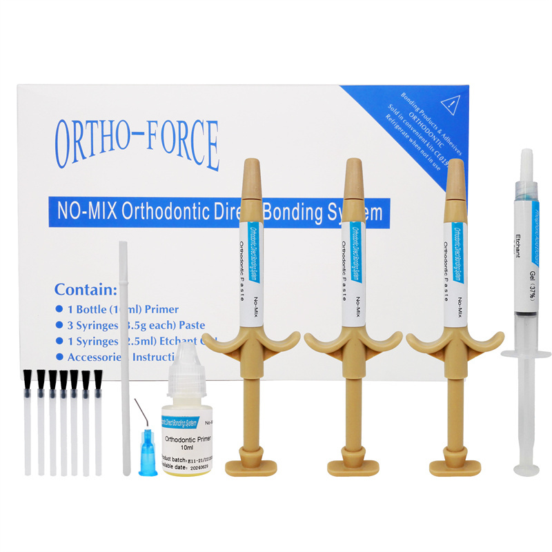 Dental Orthodontic Direct Paste Adhesive Bonding Self Curing Composite Resin Kit