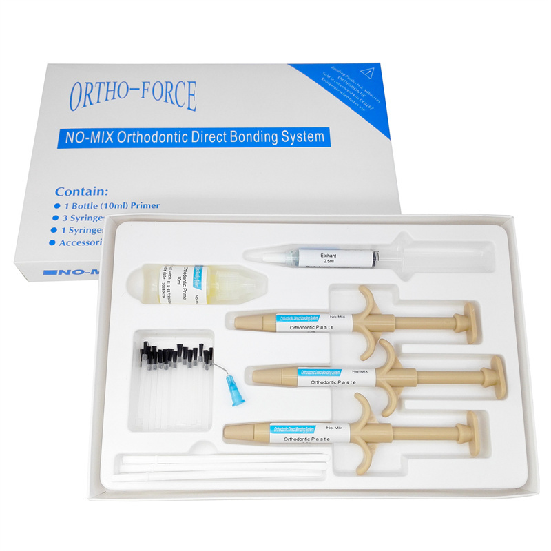 Dental Orthodontic Direct Paste Adhesive Bonding Self Curing Composite Resin Kit