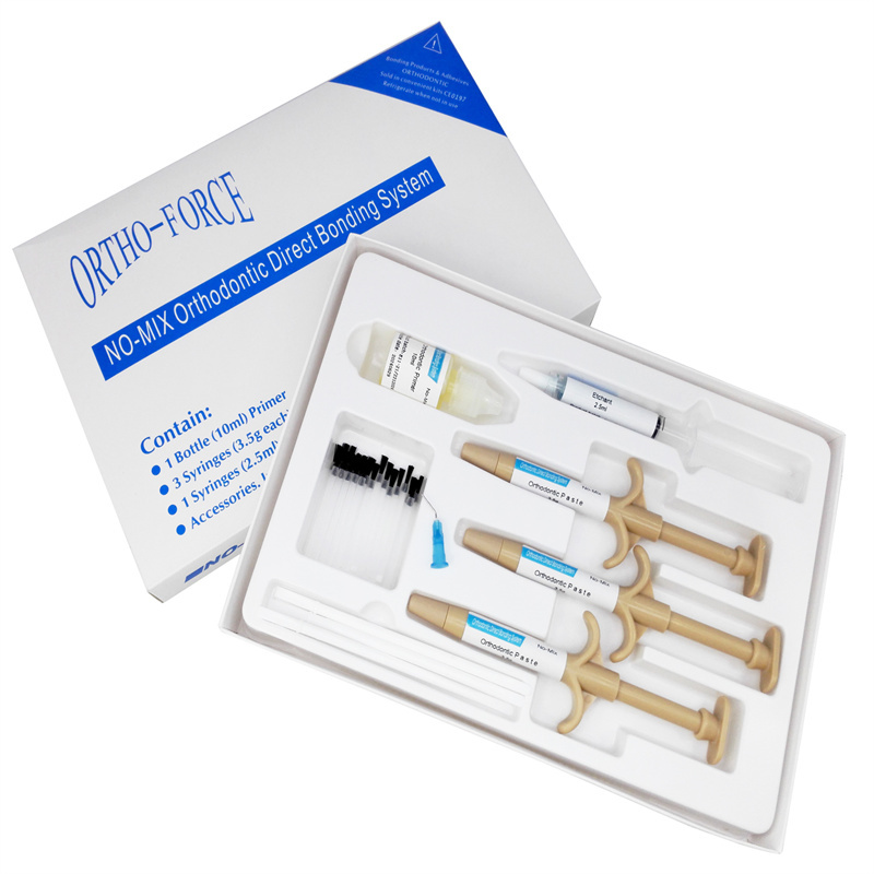 Dental Orthodontic Direct Paste Adhesive Bonding Self Curing Composite Resin Kit