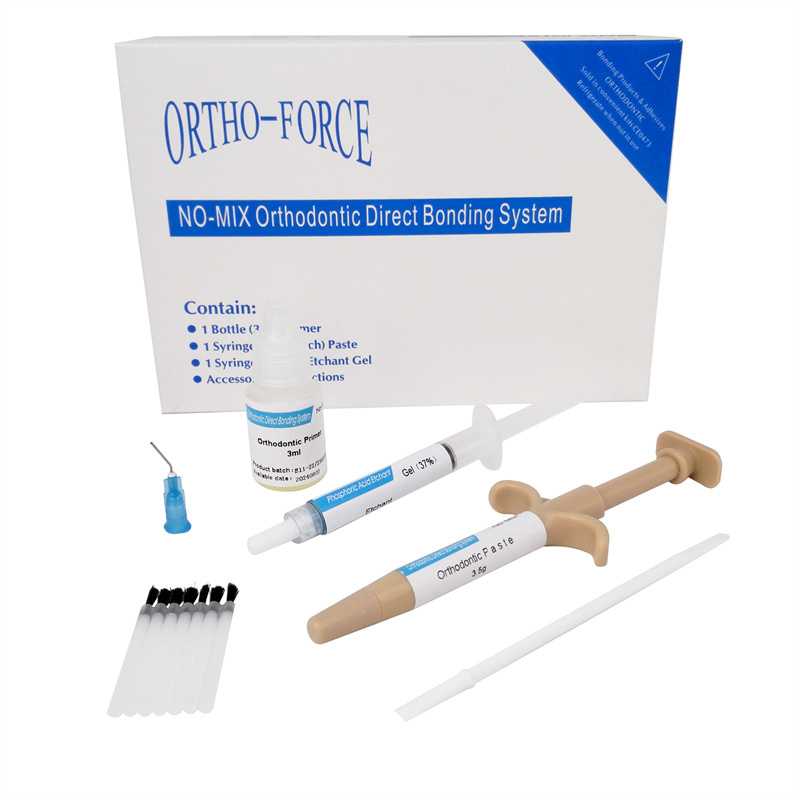 Dental Orthodontic Direct Bonding System No-mix Mini Kit Adhensive Resin Paste