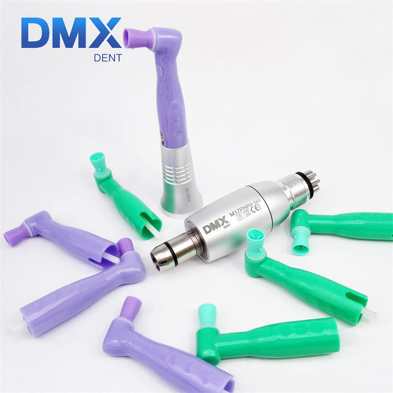 DMXDENT Dental Hygiene Prophy Handpiece Air Motor 4:1 Nose Cone 360°Swivel 4K