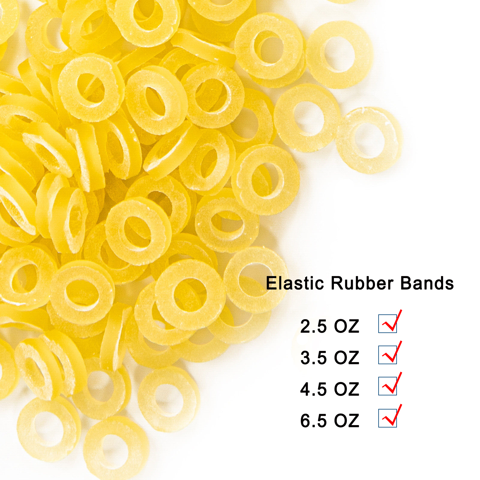 Dental Orthodontic Rubber Bands Ortho Elastics Latex Braces 2.5 3.5 4.5