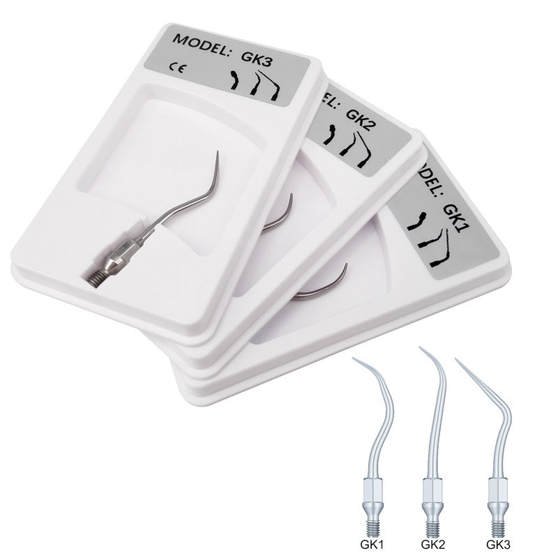 Dental Scaling Tips GK1/2/3/4/5/6/7/11 for Air Ultrasonic Scaler Handpiece