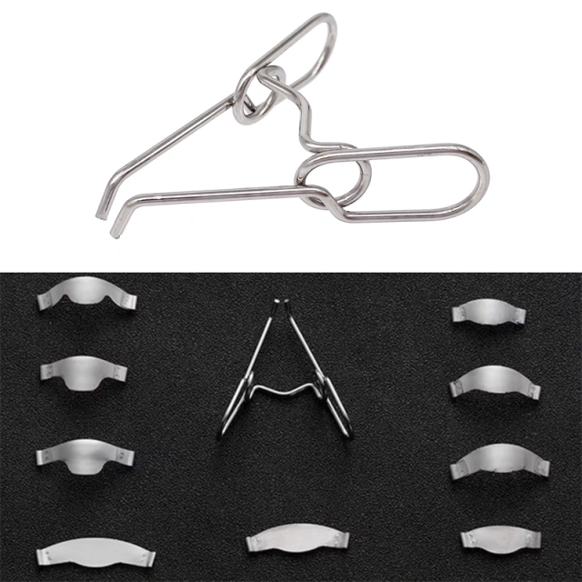 Dental Matrix Saddle Contoured Matrices Spring Clips Orthodontics Oral ...