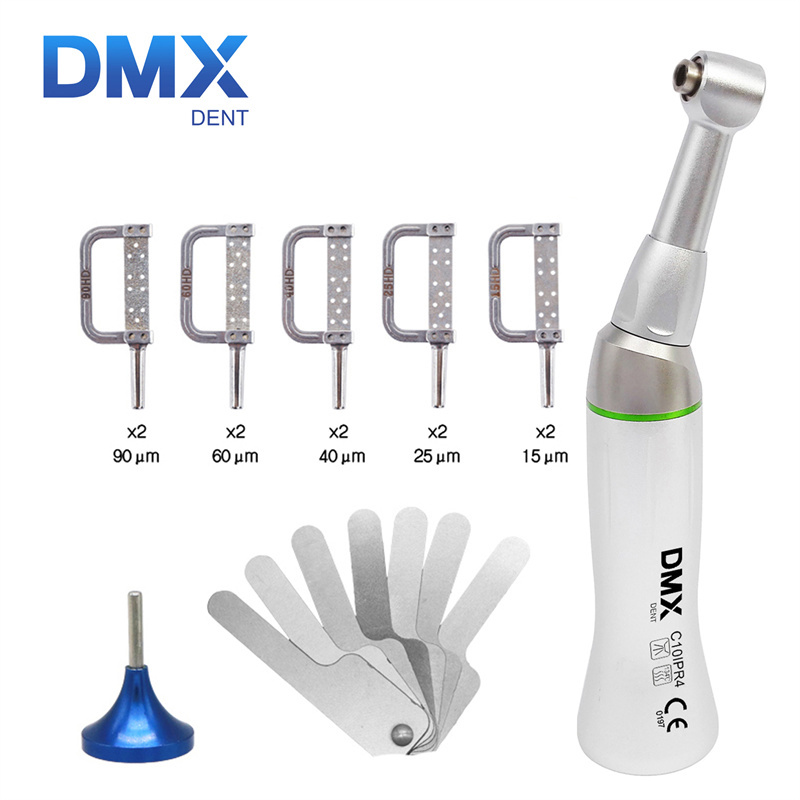 DMX-DENT Dental C10IPR4 Contra Angle Handpiece Interproximal Reduction Set  4:1
