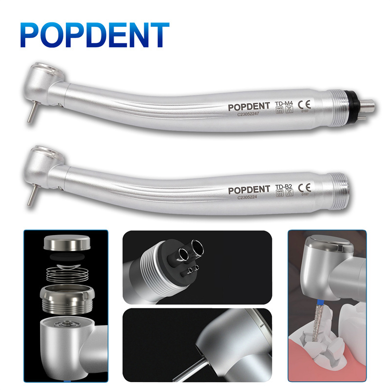 POPDENT Dental E-generator Dental LED Fiber Optic High Speed Handpiece NSK Style