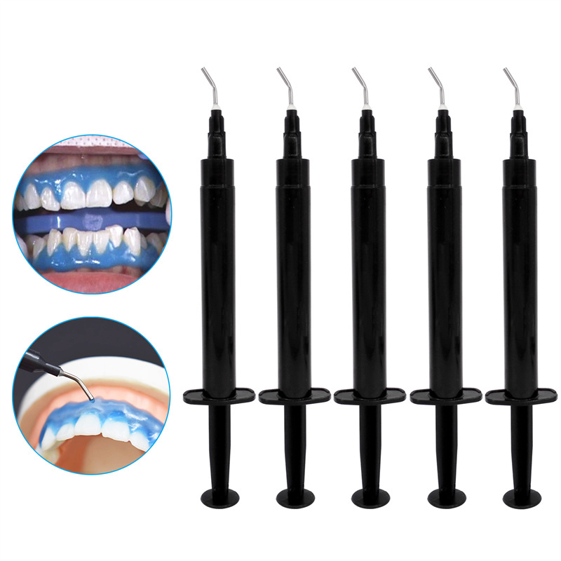 Dental Teeth Whitening Gel Gingival Protection 1.5ml Syringe Gum Dam Barrier