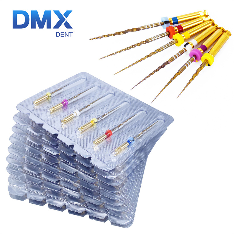 DMXDENT Dental Endodontic Endo PT-Gold Taper Rotary Niti Files SX-F3 21/25/31MM Protaper Root Canal