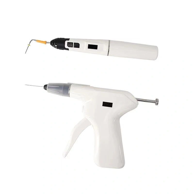 Heated Gutta Percha Pen Woodpecker Dental Obturation System - Includes FI-G Gun, FI-E Needles, Heated Pen & FI-P Tips Endo Heating Instrument