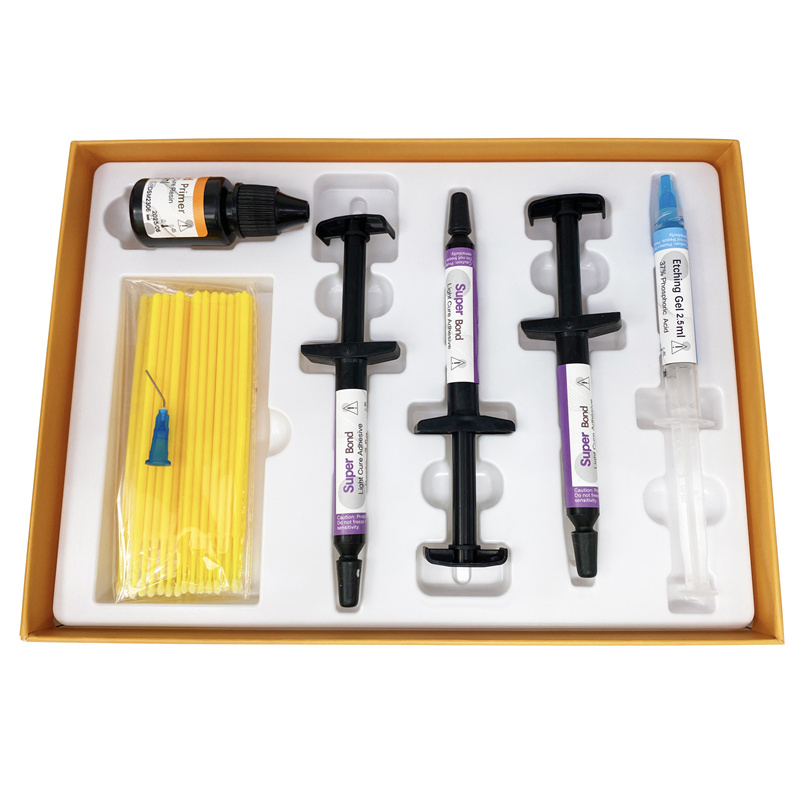 MacDent Dental Super Bond Light Cure Orthodontic Bonding Kit For Brackets Braces