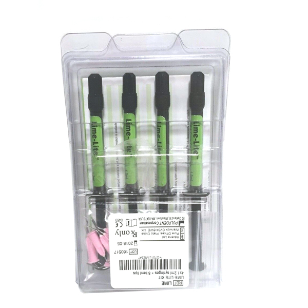 PULPDENT Lime-Lite ENHANCED Kit Light Cure Cavity Liner 1.2ml