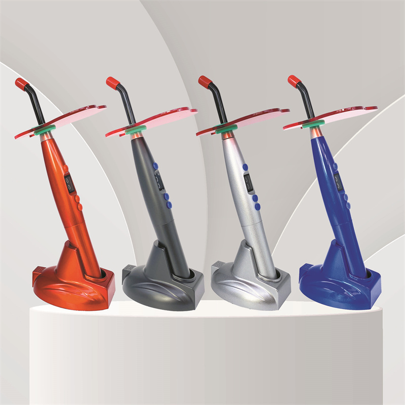 5W Dental LED Curing Light Lamp Wireless Cordless Resin Cure Machine 1500mw/cm²