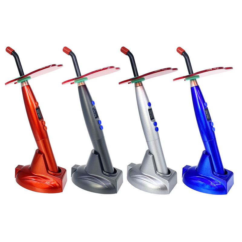 5W Dental LED Curing Light Lamp Wireless Cordless Resin Cure Machine 1500mw/cm²