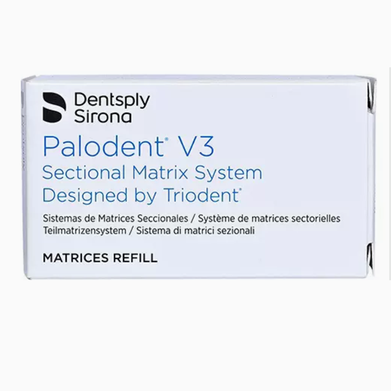 Dentsply Palodent V3 Dental Refill Sectional Contoured Metal Matrices Supplement