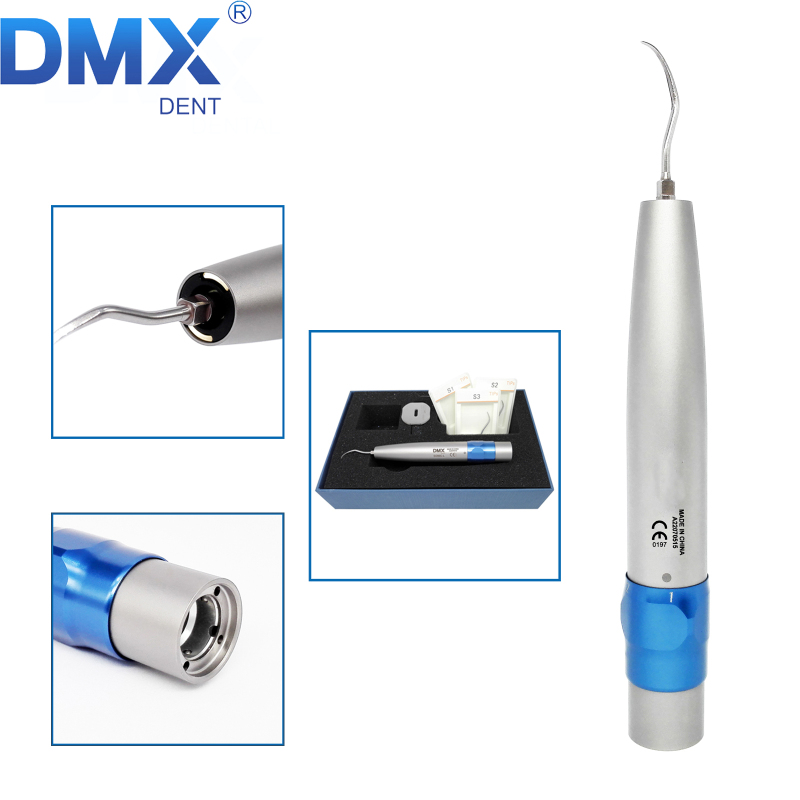 DMXDENT SONIC-L Dental Ultrasonic Air Perio Scaler Handpiece Hygienist With 3 Tips